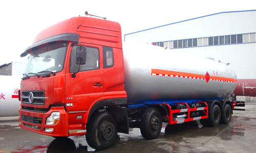 東風(fēng)天龍前四后八液化氣體運輸車(34.5立方)